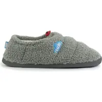 Nuvola . Hausschuhe Herren Damen rutschfester Sohle warm gepolstert bequem grau 40/41 EU - UNCLSHEP