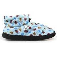 Nuvola . Hausschuhe Herren Damen rutschfester Sohle warm gepolstert bequem blau 46/47 EU - UNBHGPR21MSO