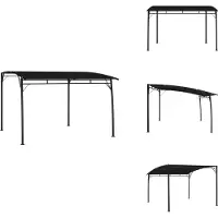vidaXL Garten-Sonnenschutz 3x3x2,55 m Anthrazit - Pavillons & Partyzelte