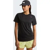 The North Face T-Shirt "W BITMAP LOGO SHORT SLEEVES TEE-GRAPHIC" sportlicher Stil, Kurzarm, für Sportmode und Outdoormode