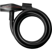Trelock Spiralkabelschloss SK 312 Länge 180cm, Ø12mm, schwarz