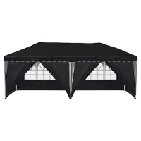 vidaXL Pop-up Partyzelt 575 x 288 x 245 cm Antrazit