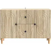 vidaXL TV-Schränk Sonoma-Eiche 89 x 34,5 x 60 cm Holzwerkstoff