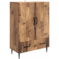 vidaXL Sideboard Altholz 66 x 34,5 x 95 cm Holzwerkstoff