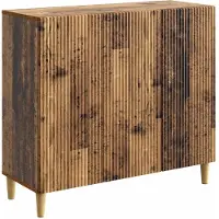 vidaXL Sideboard Altholz 89 x 34,5 x 80 cm Holzwerkstoff