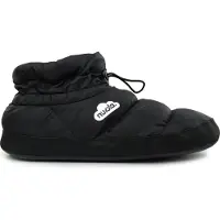 Nuvola . Hausschuhe Herren Damen rutschfester Sohle warm gepolstert bequem schwarz 46/47 EU - UNBHG