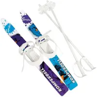 Komperdell Kids Ski-set Spike Boys blue/purple (115) 70