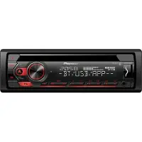 Pioneer MVH-S320BT, Schwarz, 1 DIN, 200 W, 50 W, Android, Drehregler