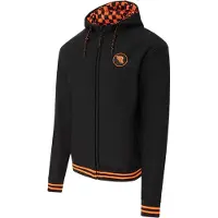 Riding Culture Riding Hoodie Herren Motorrad Zip-Hoodie Jersey schwarz, 2XL