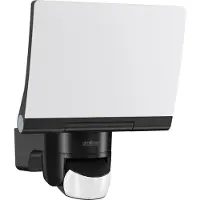 Steinel Sensor-Außenstrahler XLED Home 2 XL S schwarz IP44, schwarz, Kunststoff, Modern