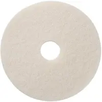 Diversey 5x TASKI Americo Pad 15" (38 cm) Weiß, Extra feines Pad zum polieren sauberer und trockener Böden | Packung (1 Stück)