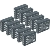 VHBW 10x Akku Ersatz für HBC PM461523 für Fernbedienung Remote Control (2000 mAh, 3,6 V, NiMH)