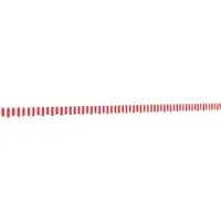 Syfax Markisenvolant Rot und Weiß Gestreift 6 m