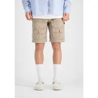 Alpha industries Shorts "Battle Short", Herren, Gr. 30, Normalgrößen, beige (vintage sand), Obermaterial: 100% Baumwolle, Hosen Shorts