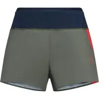 La Sportiva Flow 3' Short M - Leichte Trailrunning-Shorts für Herren - , Größe:L, Farbe:R24E47-Mountain Red/Cypress