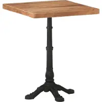 Syfax Bistrotisch 60x60x76 cm Akazie Massivholz