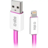 SBS Flaches Ladekabel Lightning