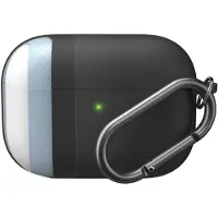 KEYBUDZ HybridShell Series with keychain, Hülle, Polycarbonat (PC), Silikon, Schwarz