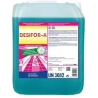 DR. SCHNELL GmbH & Co. KGaA DR.SCHNELL Flächendesinfektionsmittel DESIFOR A, Konzentrat, Flüssiger Desinfektionsreiniger für den Lebensmittelbereich, 10 Liter - Kanister