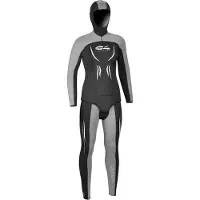 C4 Freediving Vertical Up Speerfischerjacke Für Damen 3 Mm Grau S Damen Grau S