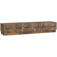 Syfax TV-Schränk Geräucherte Eiche 147 x 34,5 x 27 cm Holzwerkstoff