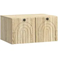vidaXL Wandmontierter TV-Schrank Sonoma-Eiche 59,5 x 41 x 30 cm