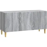Syfax TV-Schränk 99 x 34,5 x 50 cm Sonoma-Grau Holzwerkstoff