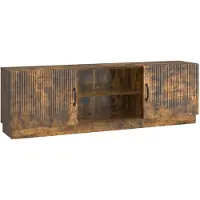 Syfax TV-Schränk Geräucherte Eiche 150 x 31 x 47 cm Holzwerkstoff