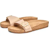 Tommy Hilfiger Cork Footbed Slip-On Sandals, Sandalen, Weiblich, Erwachsener, Pink, Misty blush, Schnallenverschluss