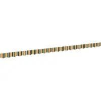 vidaXL Markisenschürzen-Ersatz Grün und Gelb 480 x 20 cm Polyester
