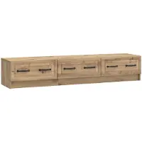 Syfax TV-Schränk 147 x 34,5 x 27 cm Artisan-Eiche Holzwerkstoff