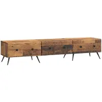 Syfax TV-Schränk Altholz 147 x 34,5 x 30 cm Holzwerkstoff