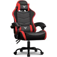 StarTech.com Gaming Stuhl - XGC02 - Ergonomisch - Höhenverstellbar - 360° drehbar - Armlehnen - Rollen - Metallrahmen - Marineblau