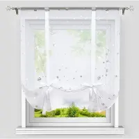 OEM Keuchenschirm mit Zugband - moderner Küchenrolloschirm - 1 Stück - Silber - 60x140 cm