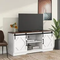 OEM TV-Schrank Holz verstellbar 2 Schiebetüren 150cm