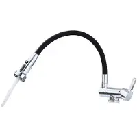 OEM Chrom-Hochdruck-Küchenmischer, 3-Strahl-Function, flexibel, Messing