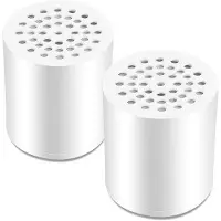 OEM Hardwasserfilter 2er-Set, Wasserenthaartung gegen Kalk und Chlor