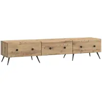 Syfax TV-Schränk 147 x 34,5 x 30 cm Artisan-Eiche Holzwerkstoff