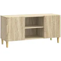 Syfax TV-Schränk 102 x 34,5 x 50 cm Sonoma-Eiche Holzwerkstoff