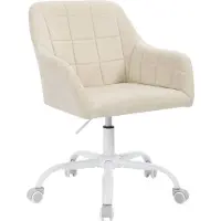 OEM Ergonomische Bürostuhl - Bürostuhl - Drehstuhl - Atmungsaktives Material - Höhenverstellbar - 58cm x (77-85)cm x 60,5cm