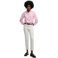 Superdry für Damen. W4010587A Premium Slim Hemd rosa (XS), Lässig, Leinen, Langarm