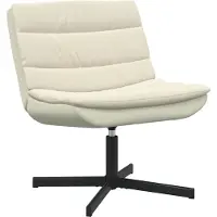 Syfax Drehstuhl Creme 63 x 75 x 76 cm PU
