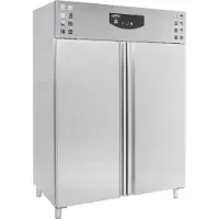 CombiSteel Kühlschrank RFS Edelstahl 2 Türen Umluftkühlung 1410 Liter GN 2/1