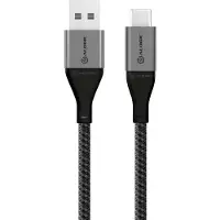 Alogic ULCA21.5-SGR, 1,5 m, USB A, USB C, USB 2.0, 0,48 Gbit/s, Grau
