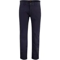 BOSS für Herren. 50559286 Marineblaue konisch zulaufende Chino-Hose (34/34), Lässig, Baumwolle