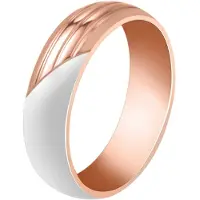 Akzent Partnerring "Elano, langlebig" Gr. 72, silber (silberfarbig), Fingerringe, Herren, 72, Edelstahl, Partnerring