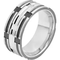 Akzent Fingerring "Milost, silberfarbig, langlebig" Gr. 68, silber (silberfarbig), Fingerringe, Herren, 68, Edelstahl, Fingerring