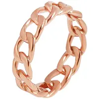 Akzent Fingerring "Rosi, langlebig" Gr. 52, rosa (roségoldfarbig), Fingerringe, Damen, 52, Edelstahl, Fingerring