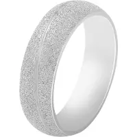 Akzent Partnerring "Paulos, langlebig" Gr. 68, silber (silberfarbig), Fingerringe, Herren, 68, Edelstahl, Partnerring