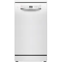 Bosch Serie 2 SPS2HKW55E, Freistehend, Single (45 cm breit), Weiß, Tasten, 1,75 m, 1,65 m
